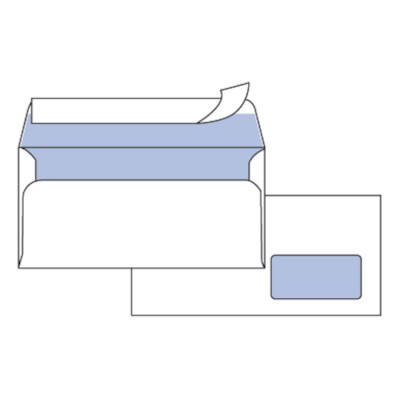 PIGNA BUSTE STRIP CON FINESTRA 11X23 DA 500